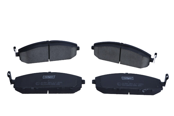 Maxgear 19-1504 — Zestaw klocków hamulcowych, hamulce tarczowe