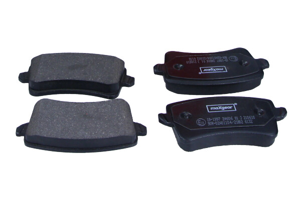 Maxgear 19-1997 — Zestaw klocków hamulcowych, hamulce tarczowe