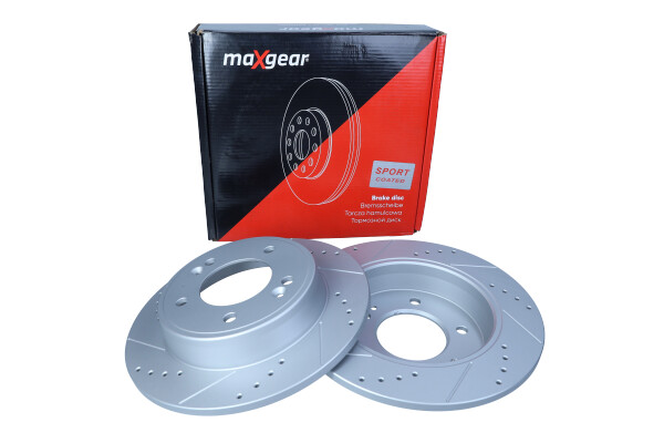 Maxgear 19-2224SPORT - TARCZA HAM. KIA T. CEED 12--I30 12--VELOSTER 262MM NAWIERCANA I NACINANA