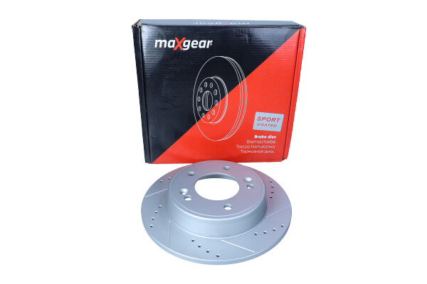 Maxgear 19-2224SPORT - TARCZA HAM. KIA T. CEED 12--I30 12--VELOSTER 262MM NAWIERCANA I NACINANA
