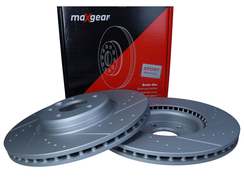 Maxgear 19-2487SPORT - TARCZA HAM. VOLVO P. S40-V50-FOCUS ST NAWIERCANA I NACINANA