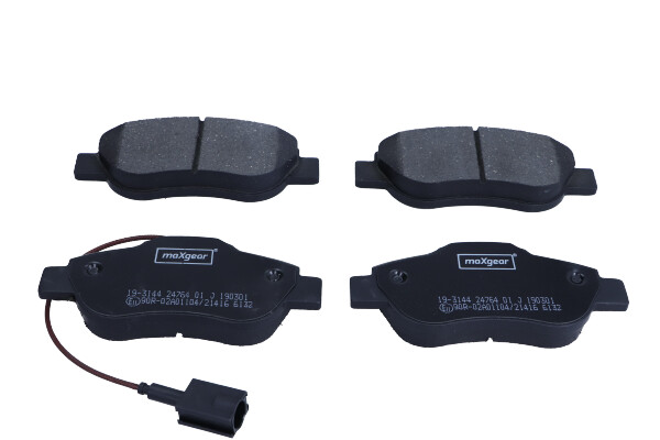 Maxgear 19-3144 — Zestaw klocków hamulcowych, hamulce tarczowe