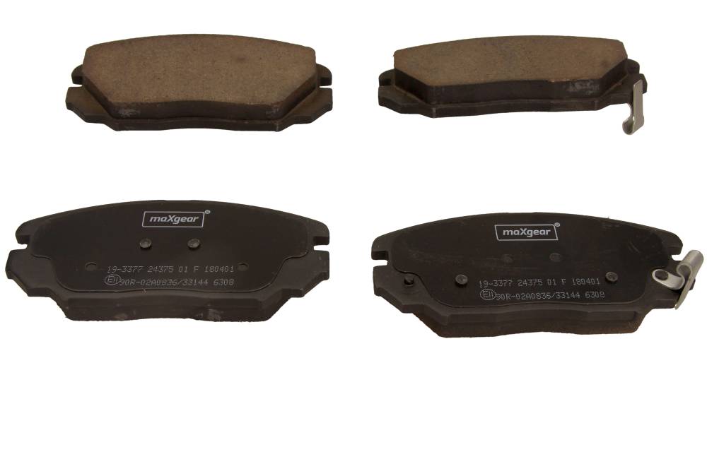 Maxgear 19-3377 — Zestaw klocków hamulcowych, hamulce tarczowe