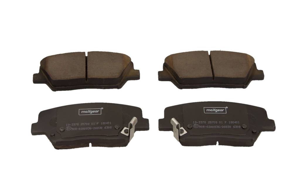 Maxgear 19-3378 — Zestaw klocków hamulcowych, hamulce tarczowe
