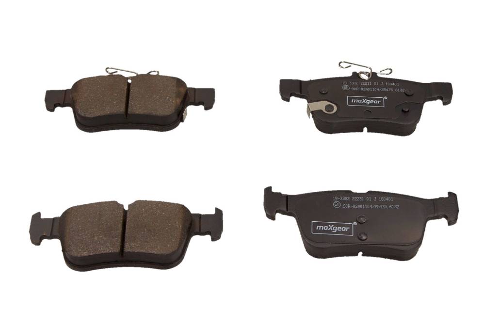 Maxgear 19-3382 — Zestaw klocków hamulcowych, hamulce tarczowe