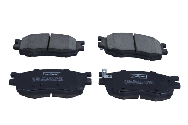 Maxgear 19-3384 — Zestaw klocków hamulcowych, hamulce tarczowe