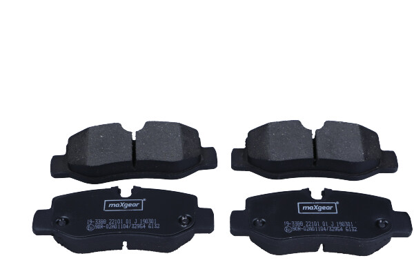 Maxgear 19-3388 — Zestaw klocków hamulcowych, hamulce tarczowe