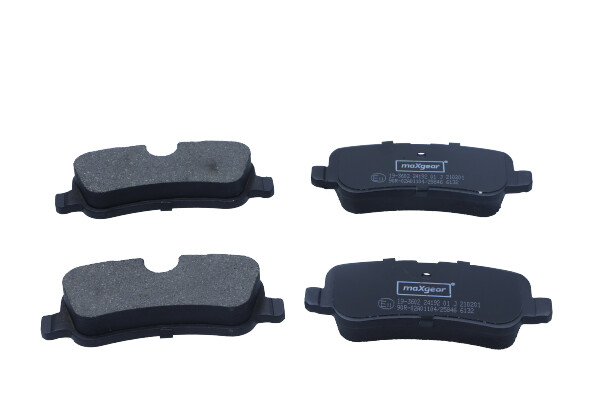 Maxgear 19-3602 — Zestaw klocków hamulcowych, hamulce tarczowe