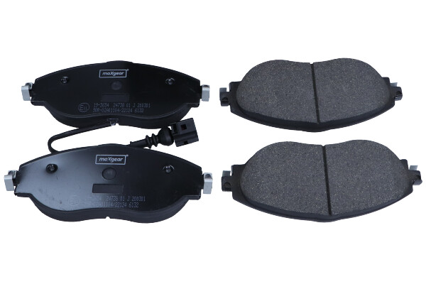 Maxgear 19-3654 — Zestaw klocków hamulcowych, hamulce tarczowe