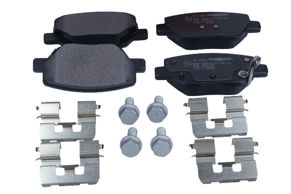 Maxgear 19-3865 — Zestaw klocków hamulcowych, hamulce tarczowe