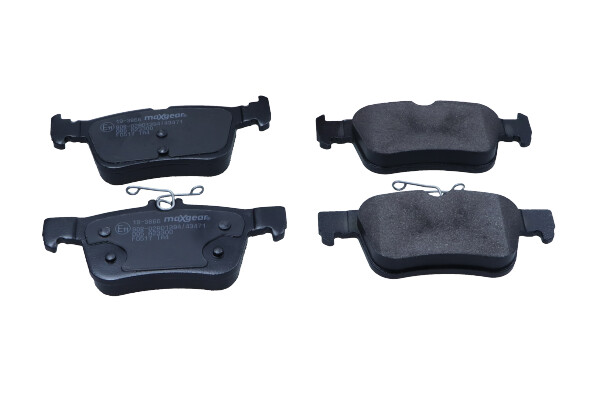 Maxgear 19-3866 — Zestaw klocków hamulcowych, hamulce tarczowe