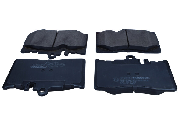 Maxgear 19-3874 — Zestaw klocków hamulcowych, hamulce tarczowe