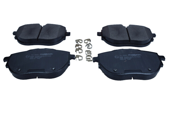 Maxgear 19-3880 — Zestaw klocków hamulcowych, hamulce tarczowe