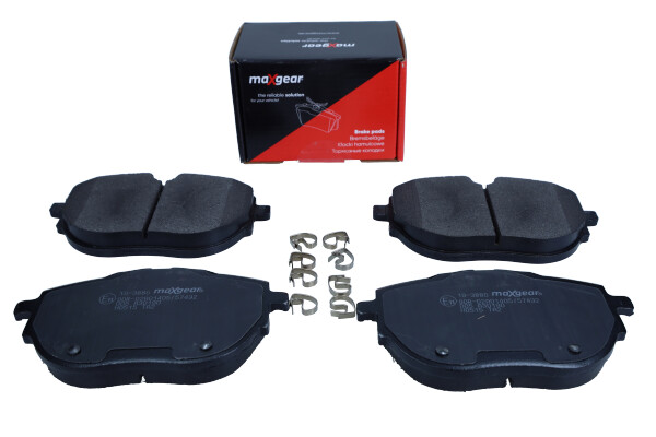 Maxgear 19-3880 - KLOCKI HAM. VW P. TRANSPORTER 19- BEZ CZUJNIKA !!!!CZUJNIK OSOBNO POD NUMEREM 23-0192!!!