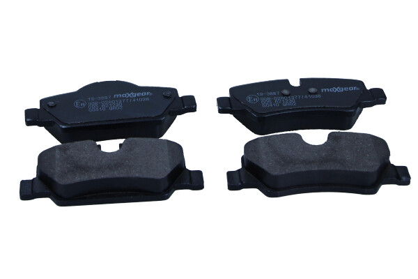 Maxgear 19-3887 — Zestaw klocków hamulcowych, hamulce tarczowe