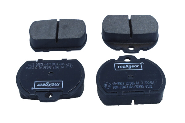Maxgear 19-3907 — Zestaw klocków hamulcowych, hamulce tarczowe
