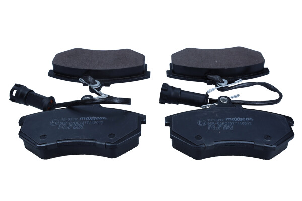 Maxgear 19-3912 — Zestaw klocków hamulcowych, hamulce tarczowe
