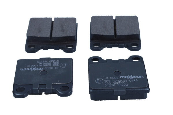 Maxgear 19-3932 — Zestaw klocków hamulcowych, hamulce tarczowe