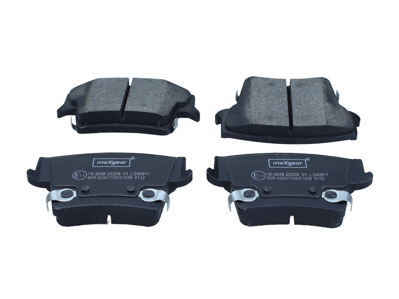Maxgear 19-3938 — Zestaw klocków hamulcowych, hamulce tarczowe