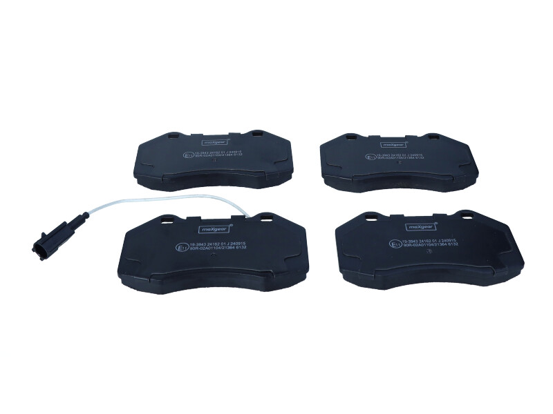 Maxgear 19-3943 — Zestaw klocków hamulcowych, hamulce tarczowe