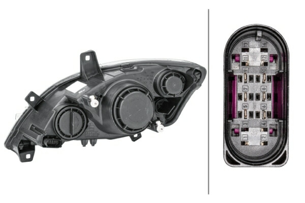 HELLA 1EG 009 627-021 - REFLEKTOR DB VIANO. VITO 09.03- PR