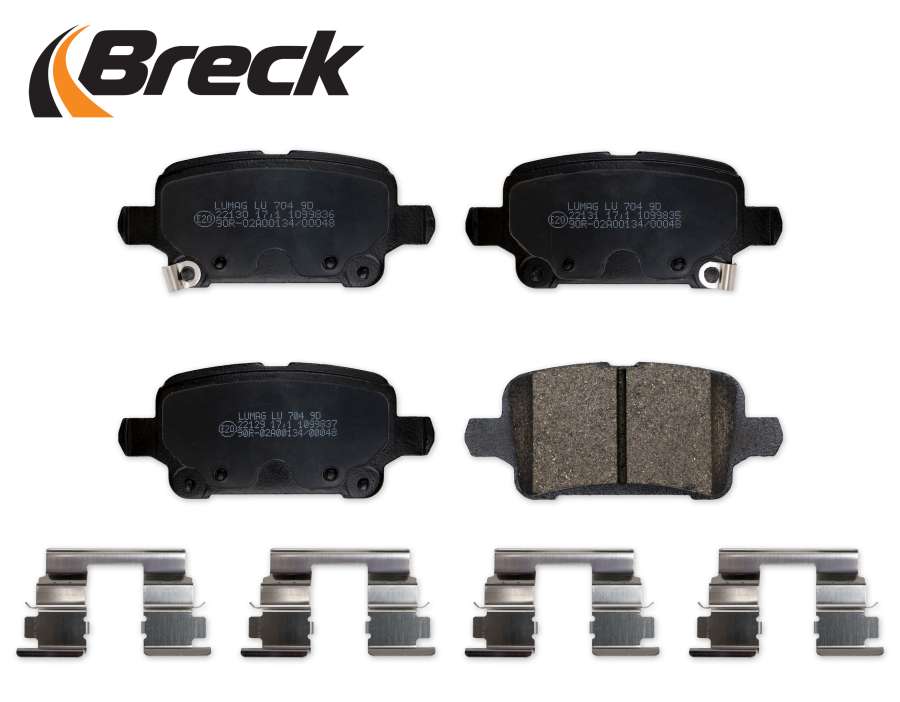 Breck 22129 00 704 00 - Klocek hamulcowy kpl.