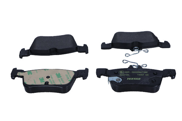 Textar 2223103 - KLOCKI HAM. FORD T. FOCUS-GALAXY-KUGA-MONDEO-S-MAX 1.0-2.0 14-