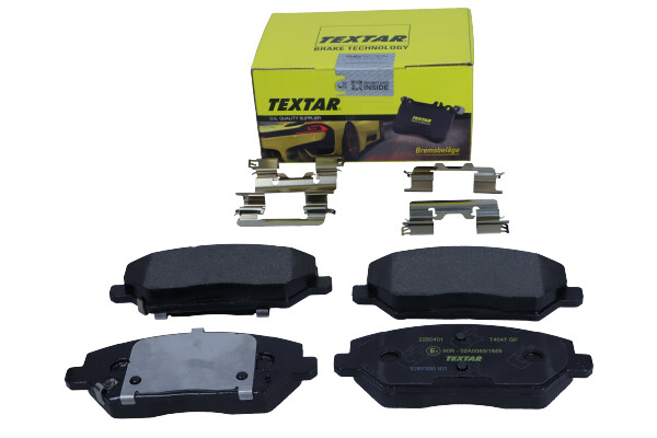 Textar 2280401 - Klocek hamulcowy kpl.