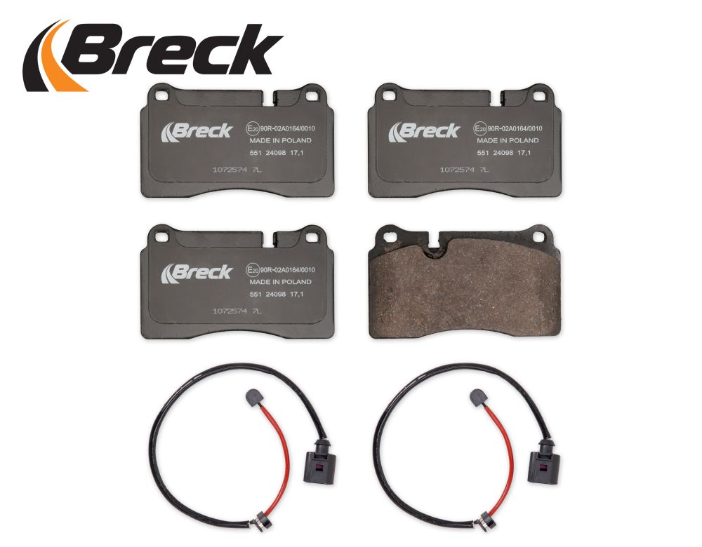 Breck 24098 00 551 00 - Klocek hamulcowy kpl.