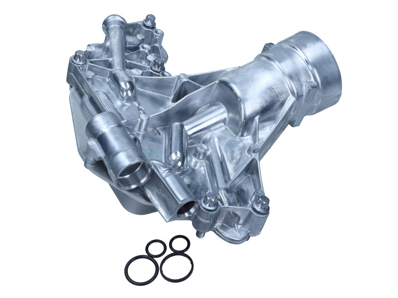 Maxgear 27-2762 - OBUDOWA FILTRA OLEJU OPEL ASTRA 1.6 TURBO 07- Z CHŁODNICĄ I FILTREM