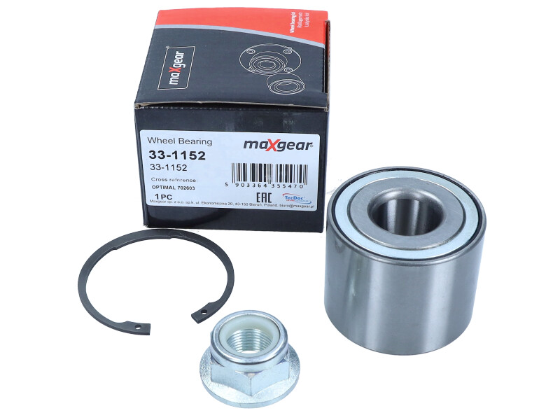 Maxgear 33-1152 - ŁOŻYSKO KOŁA RENAULT T. MEGANE-SCENIC 99-03 DO TARCZ
