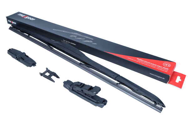 Maxgear 39-6550 - PIÓRO WYCIERACZKI 550MM-22 1 SZT. HYBRYDOWA MULTI 4 ADAPTERY = 7 MOCOWAŃ
