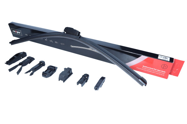 Maxgear 39-9650 - PIÓRO WYCIERACZKI 650MM-26 1 SZT. BEZPRZEGUBOWA MULTI 8 ADAPTERÓW = 13 MOCOWAŃ