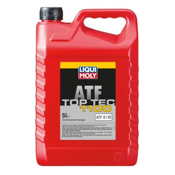 Liqui Moly 3652 - OLEJ LIQUI MOLY ATF TOP TEC 1100 5L DIIIH-G. DIIE-D. MAN339-V1-Z1 - TYP A-SUFFIX A - 236.6  - VOLVO 97341 - PRZEKŁADNIOWY