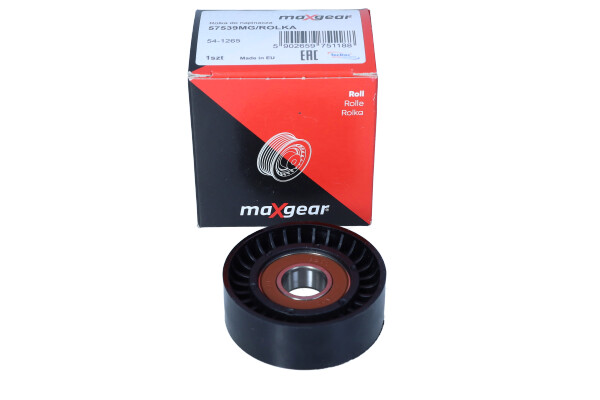 Maxgear 54-1265 - ROLKA NAPINACZA PASKA WIELOROWK. DB W176-W246-W205 1.6-2.0 11- PLASTIKOWA