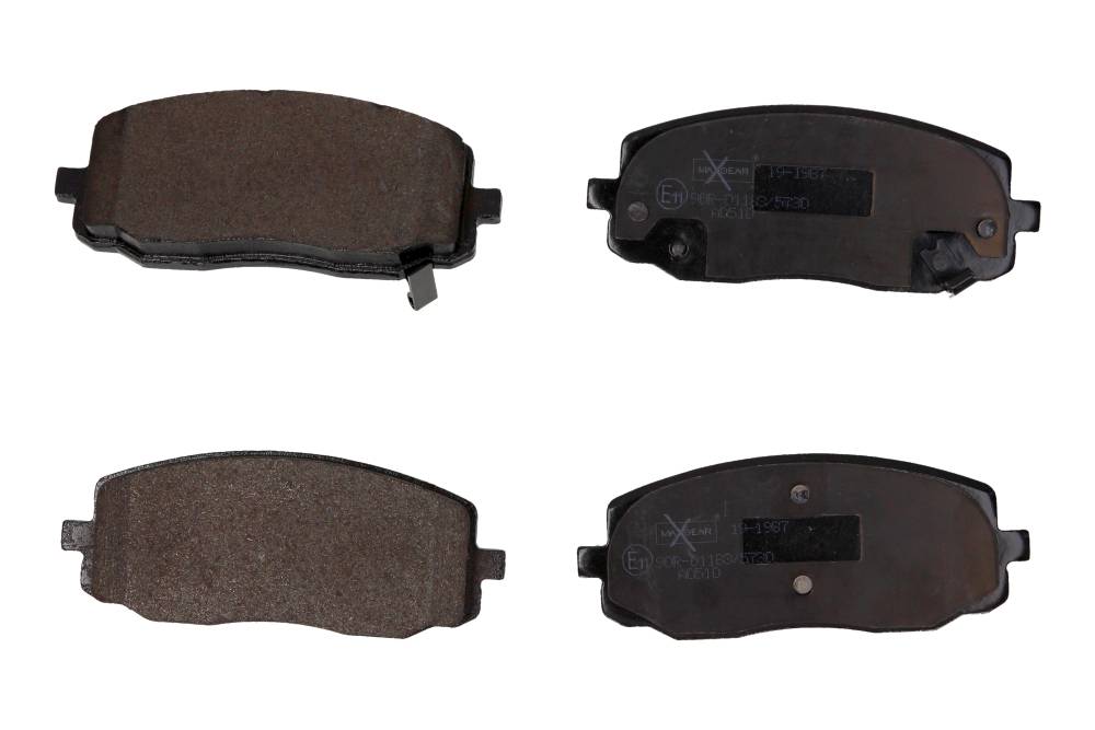 Maxgear 19-1987 — Zestaw klocków hamulcowych, hamulce tarczowe