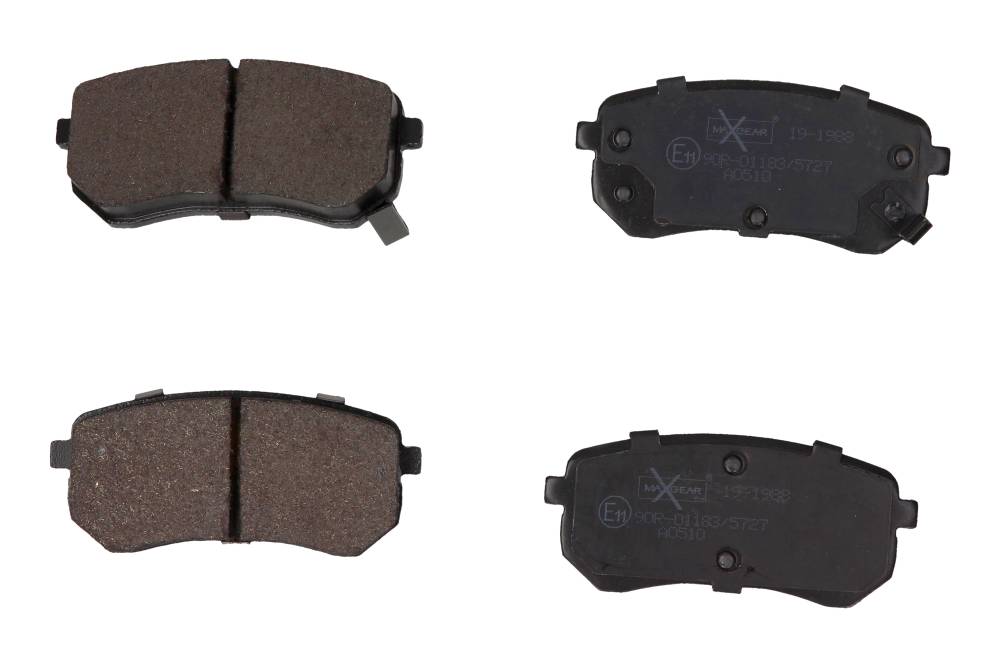Maxgear 19-1988 — Zestaw klocków hamulcowych, hamulce tarczowe