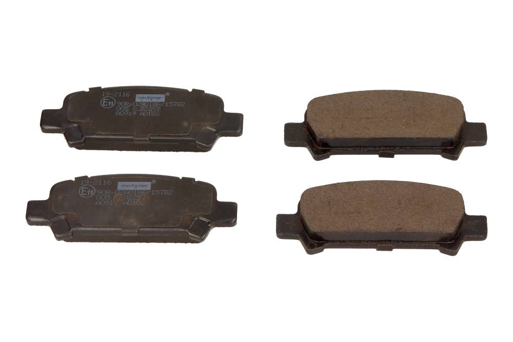 Maxgear 19-2116 — Zestaw klocków hamulcowych, hamulce tarczowe