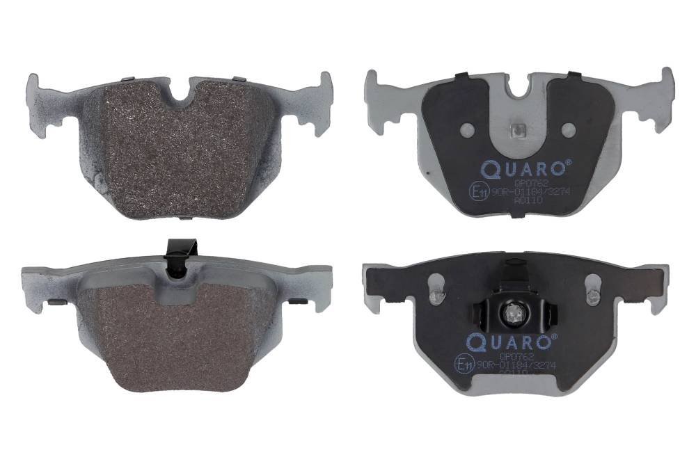 QUARO QP0762 — Zestaw klocków hamulcowych, hamulce tarczowe