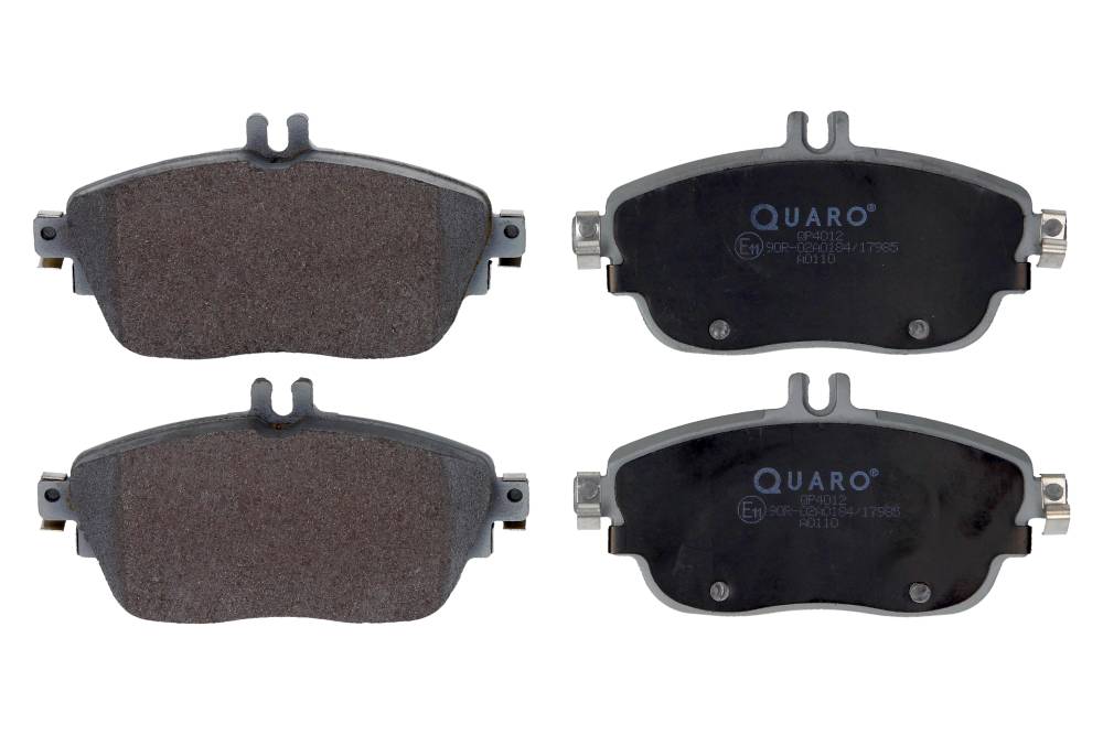 QUARO QP4012 — Zestaw klocków hamulcowych, hamulce tarczowe