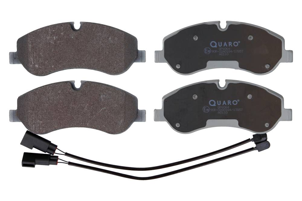 QUARO QP6064 — Zestaw klocków hamulcowych, hamulce tarczowe