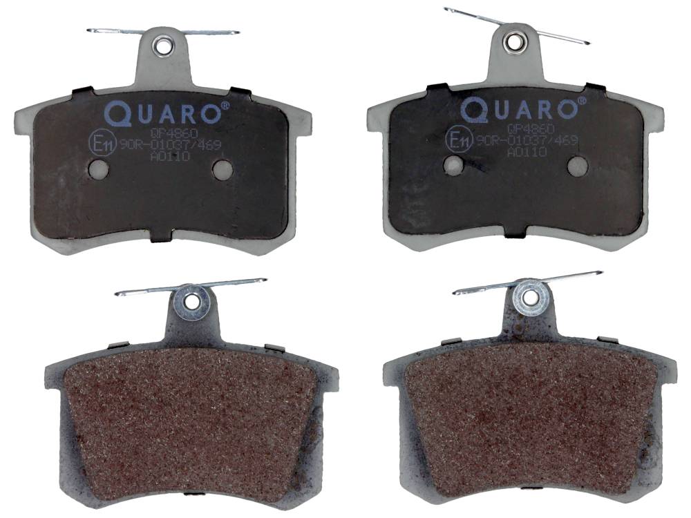 QUARO QP4860 — Zestaw klocków hamulcowych, hamulce tarczowe