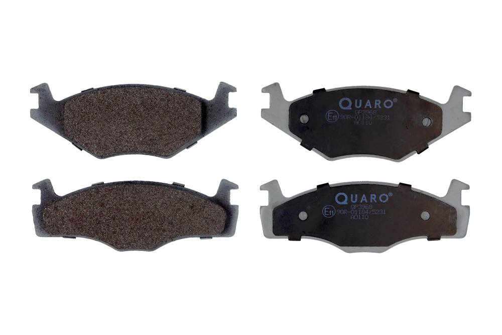 QUARO QP3968 — Zestaw klocków hamulcowych, hamulce tarczowe
