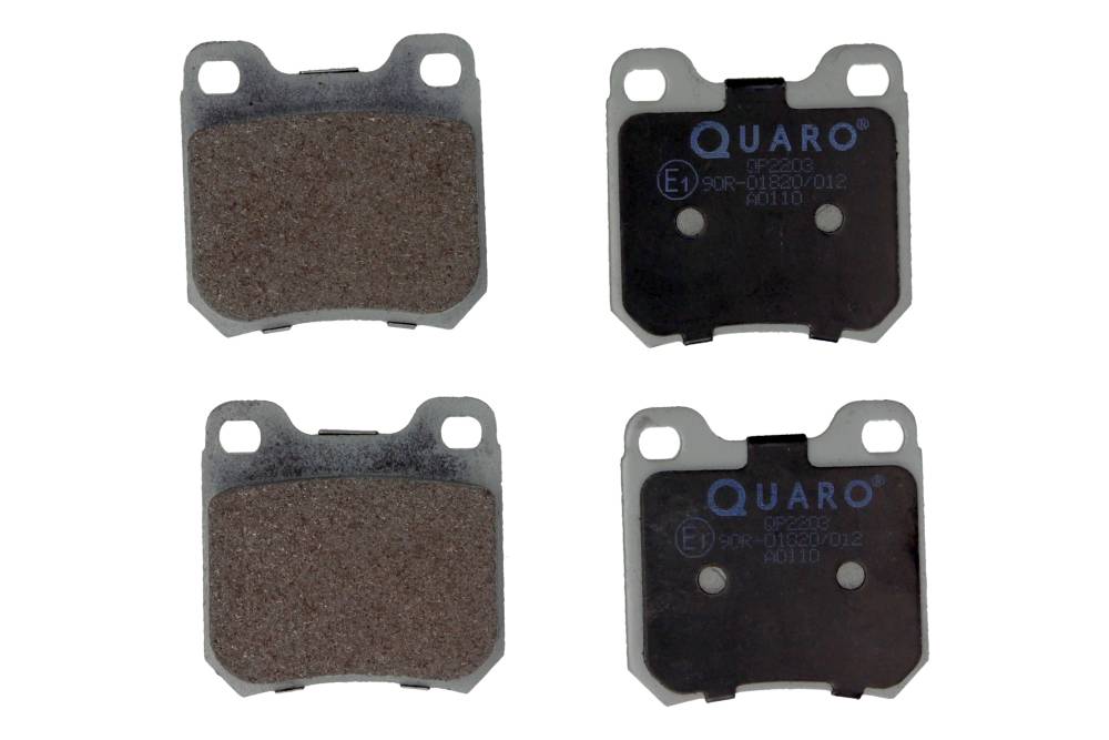 QUARO QP2203 — Zestaw klocków hamulcowych, hamulce tarczowe