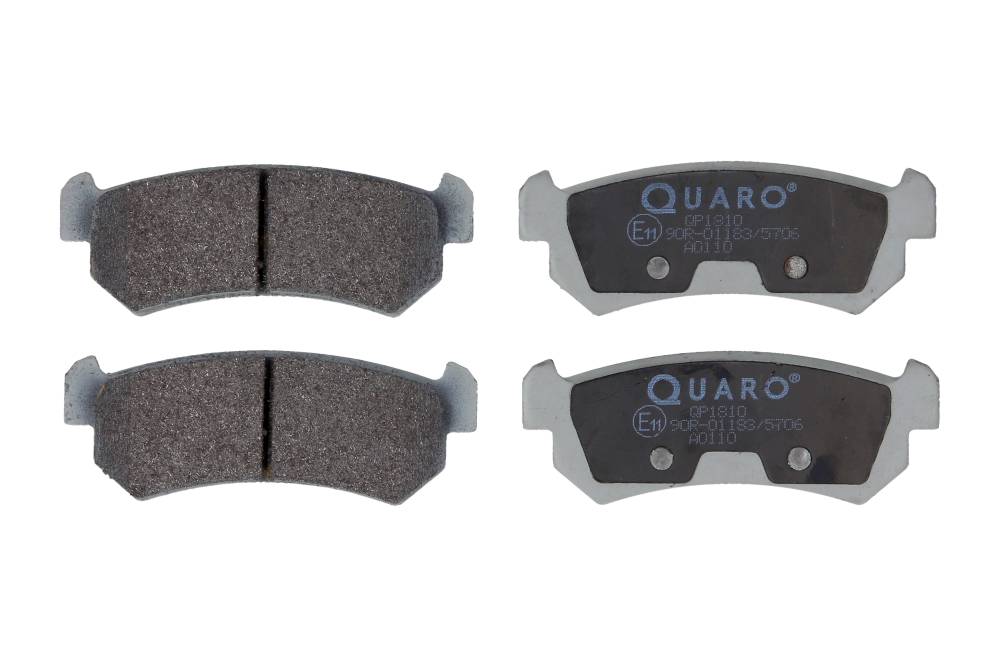 QUARO QP1810 — Zestaw klocków hamulcowych, hamulce tarczowe