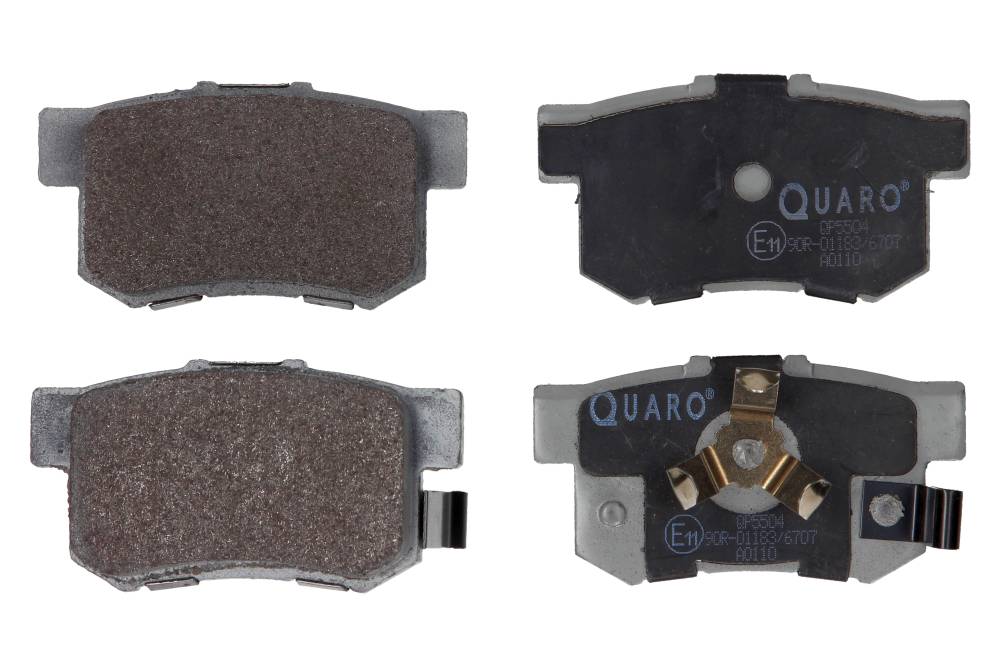 QUARO QP5504 — Zestaw klocków hamulcowych, hamulce tarczowe
