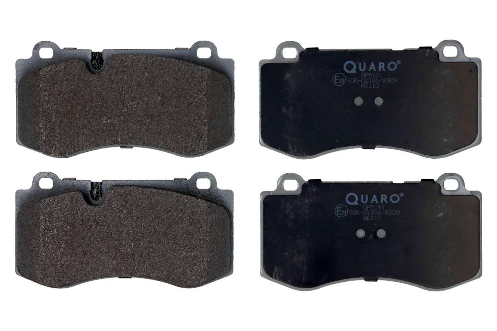 QUARO QP5191 — Zestaw klocków hamulcowych, hamulce tarczowe