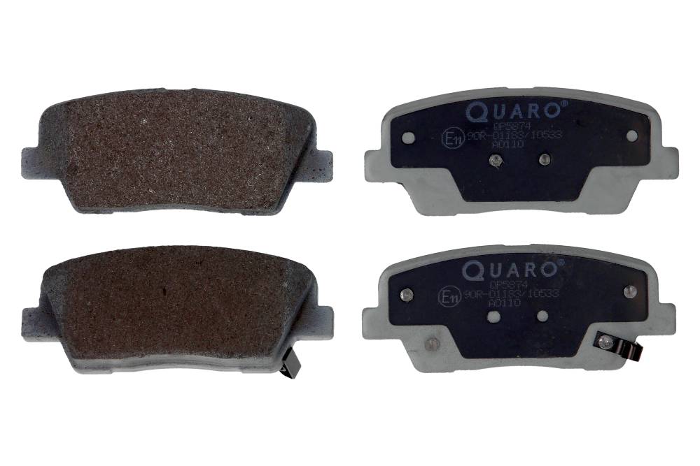 QUARO QP5874 — Zestaw klocków hamulcowych, hamulce tarczowe