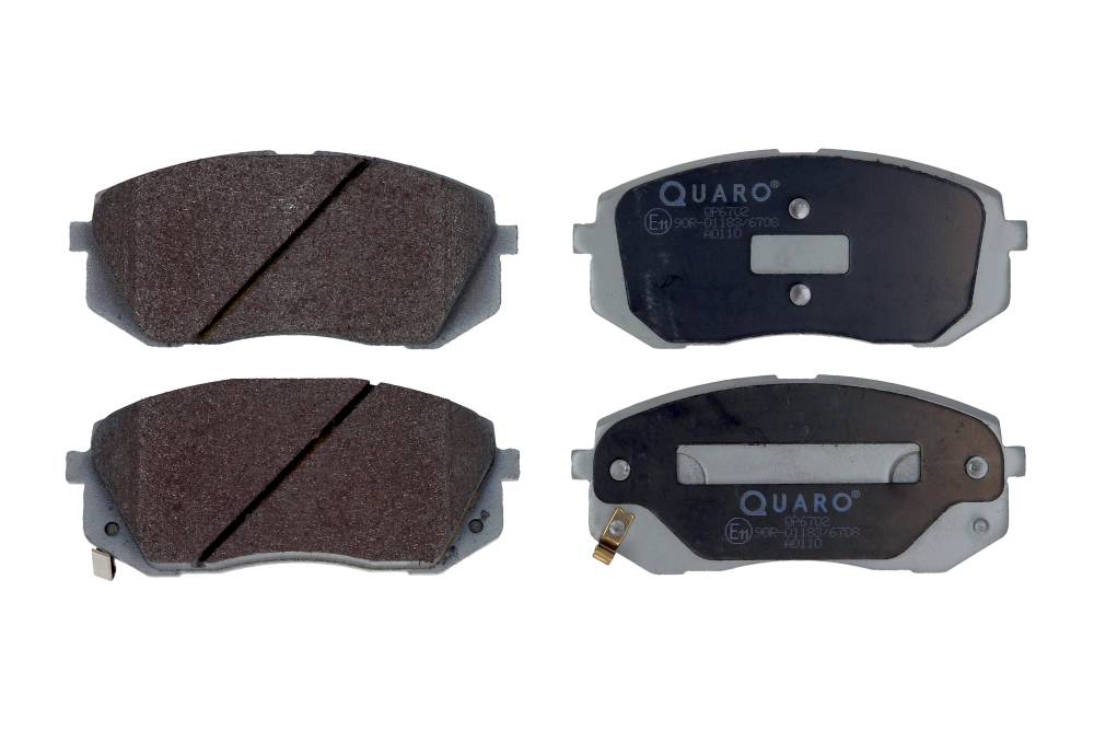 QUARO QP6702 — Zestaw klocków hamulcowych, hamulce tarczowe