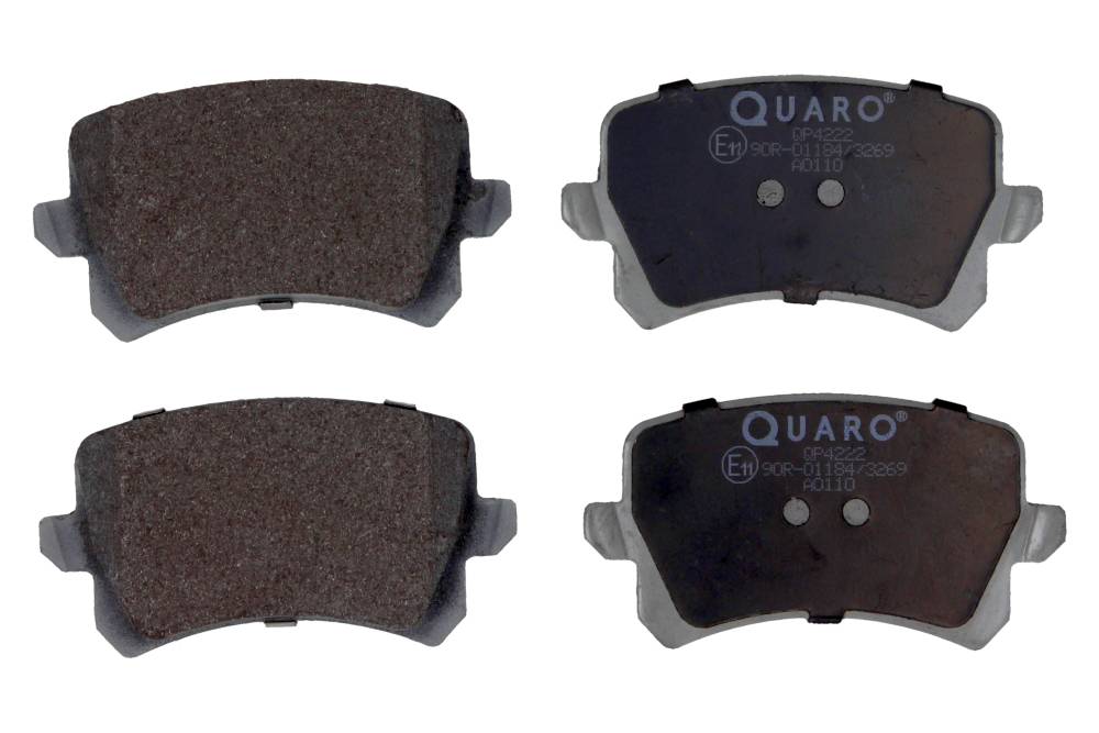 QUARO QP4222 — Zestaw klocków hamulcowych, hamulce tarczowe